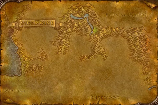 Map of Elwynn Forest