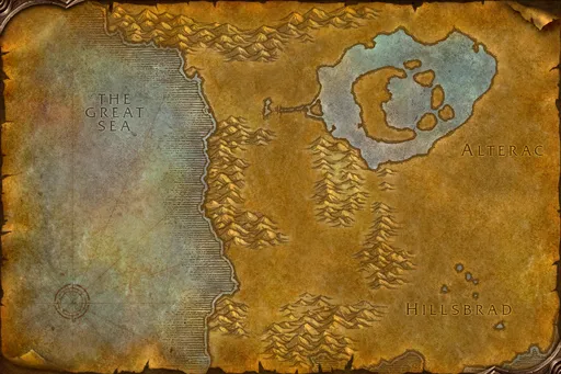 Map of Silverpine Forest