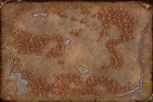 Map of Eastern Plaguelands