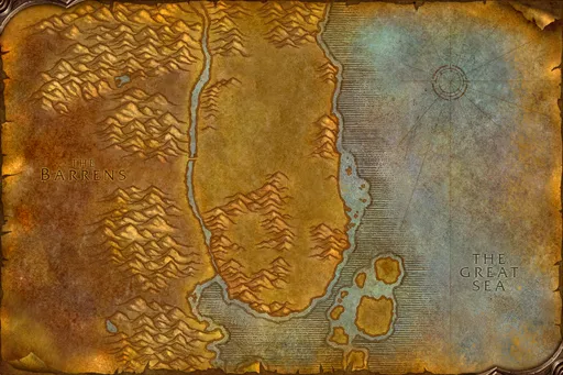 Map of Durotar