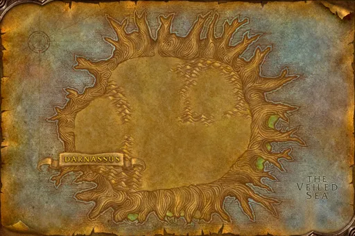 Map of Teldrassil