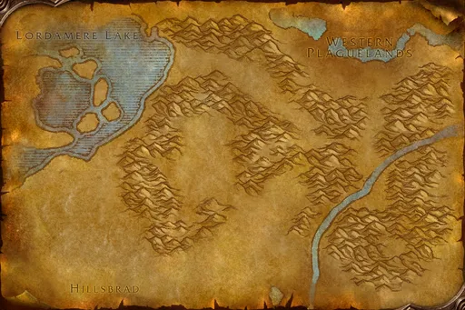 Map of Alterac Mountains