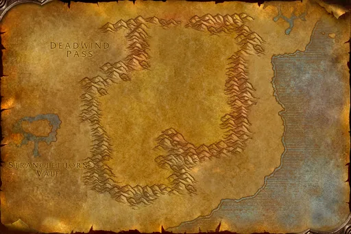 Map of Blasted Lands