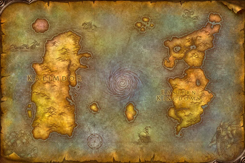 Map of Azeroth