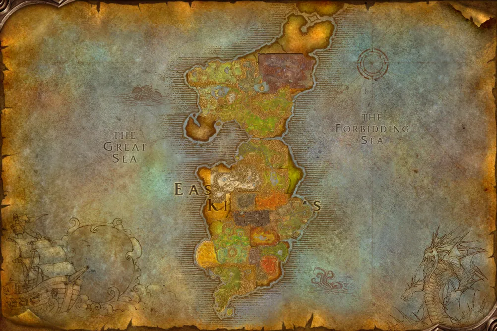 Map of Eastern Kingdoms