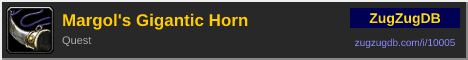 Margol's Gigantic Horn: forum signature banner