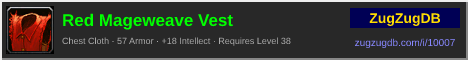 Red Mageweave Vest: forum signature banner