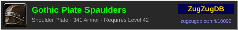 Gothic Plate Spaulders: forum signature banner