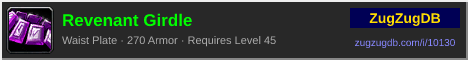 Revenant Girdle: forum signature banner