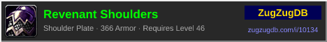 Revenant Shoulders: forum signature banner