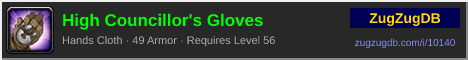 High Councillor's Gloves: forum signature banner