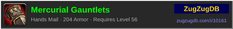 Mercurial Gauntlets: forum signature banner