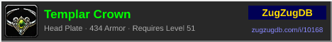 Templar Crown: forum signature banner
