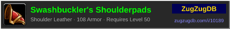 Swashbuckler's Shoulderpads: forum signature banner