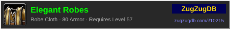 Elegant Robes: forum signature banner