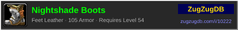 Nightshade Boots: forum signature banner