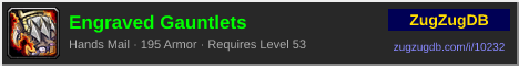 Engraved Gauntlets: forum signature banner