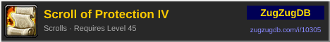 Scroll of Protection IV: forum signature banner