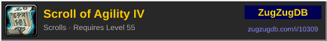Scroll of Agility IV: forum signature banner
