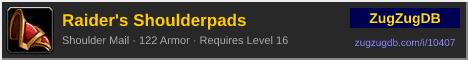 Raider's Shoulderpads: forum signature banner