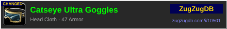 Catseye Ultra Goggles: forum signature banner
