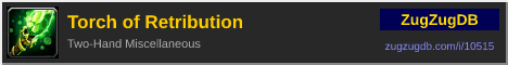 Torch of Retribution: forum signature banner