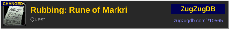 Rubbing: Rune of Markri: forum signature banner