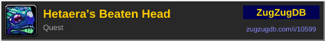 Hetaera's Beaten Head: forum signature banner