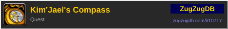 Kim'Jael's Compass: forum signature banner