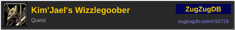 Kim'Jael's Wizzlegoober: forum signature banner