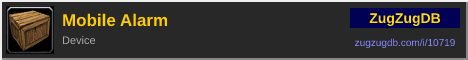 Mobile Alarm: forum signature banner