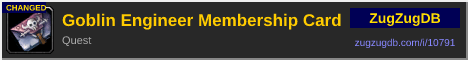 Goblin Engineer Membership Card: forum signature banner