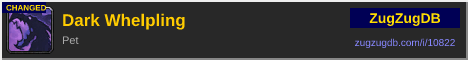 Dark Whelpling: forum signature banner