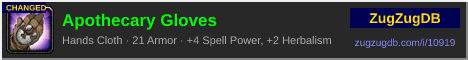 Apothecary Gloves: forum signature banner