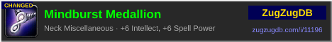 Mindburst Medallion: forum signature banner