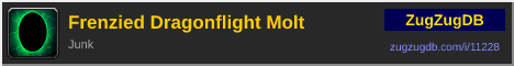 Frenzied Dragonflight Molt: forum signature banner