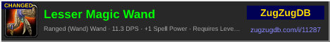 Lesser Magic Wand: forum signature banner
