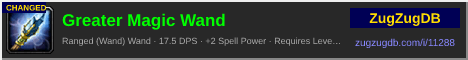 Greater Magic Wand: forum signature banner