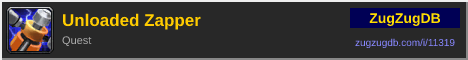 Unloaded Zapper: forum signature banner