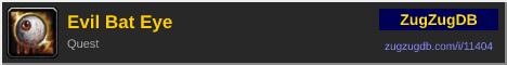 Evil Bat Eye: forum signature banner