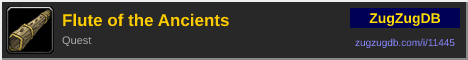 Flute of the Ancients: forum signature banner
