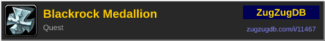 Blackrock Medallion: forum signature banner