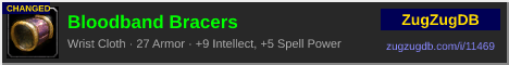 Bloodband Bracers: forum signature banner