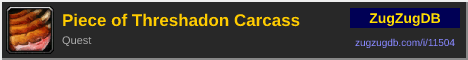 Piece of Threshadon Carcass: forum signature banner