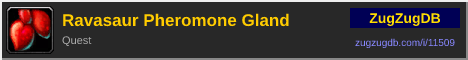 Ravasaur Pheromone Gland: forum signature banner