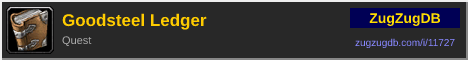 Goodsteel Ledger: forum signature banner