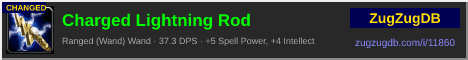 Charged Lightning Rod: forum signature banner