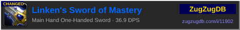 Linken's Sword of Mastery: forum signature banner