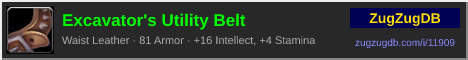 Excavator's Utility Belt: forum signature banner