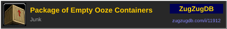 Package of Empty Ooze Containers: forum signature banner